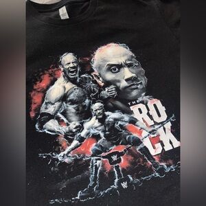 The Rock graphic tshirt
